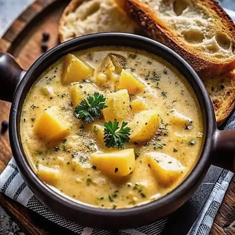 Recipe For Creamy Italian Sausage Potato Soup with Carrots and Spinach
