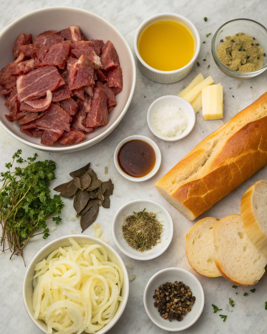 French Onion Pot Roast Ingredients