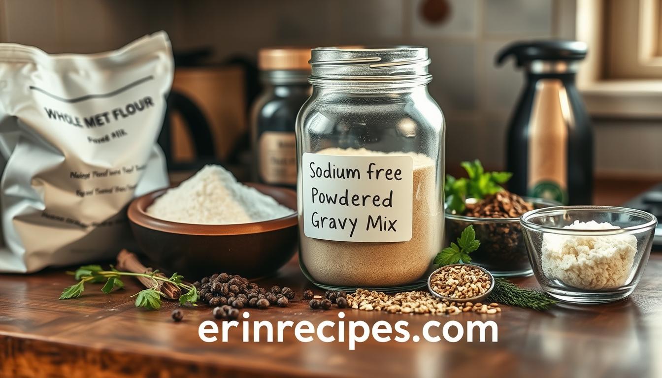 how to make sodium-free powdered gravy mix