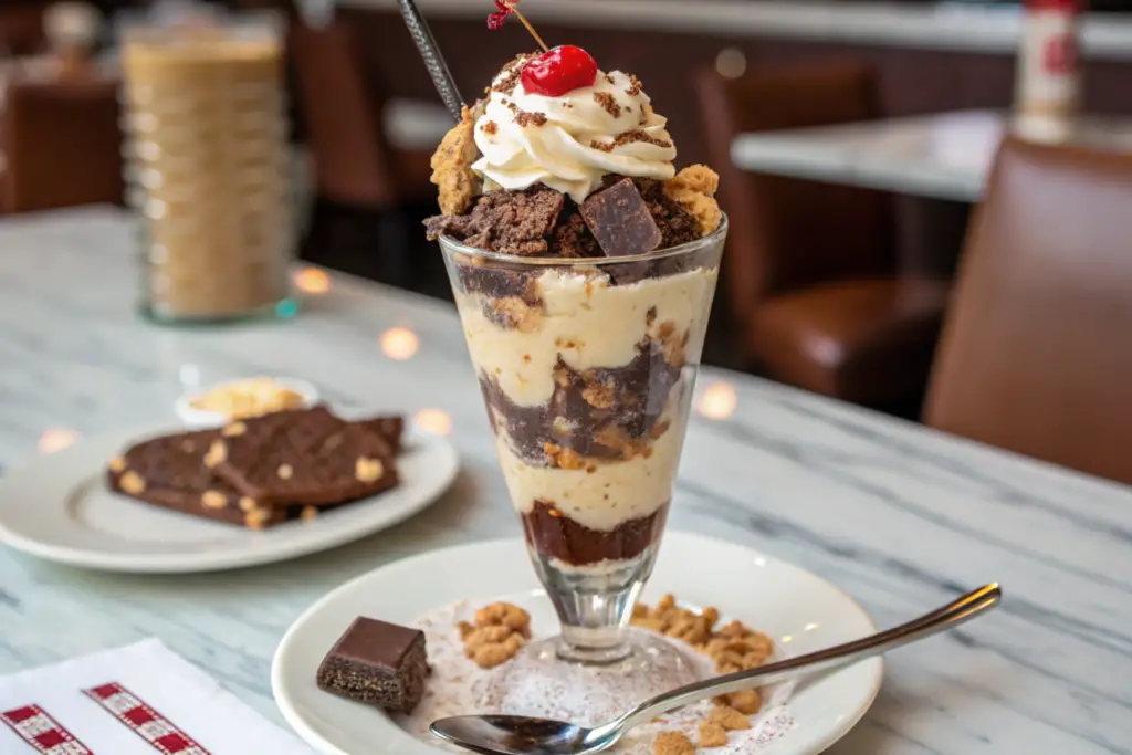 Ingredients for cheesecake ice cream, including cream cheese, heavy cream, vanilla extract, and sweetened condensed milk, displayed on a kitchen countertop