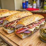 Giant Muffaletta Italian Sandwich: A Flavor-Packed Feast!