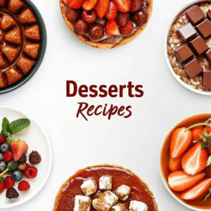 Indulge in the sweet side of life with Erin Recipes’ Desserts collection! Our recipes blend classic flavors with creative twists, offering everything from decadent chocolate cakes and velvety cheesecakes to fresh fruit tarts and delicate pastries. Each treat is crafted with care, ensuring every bite is a celebration of life’s sweetest moments. Let our desserts inspire joy and culinary creativity in your kitchen!