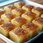 Cassava Cake with Macapuno