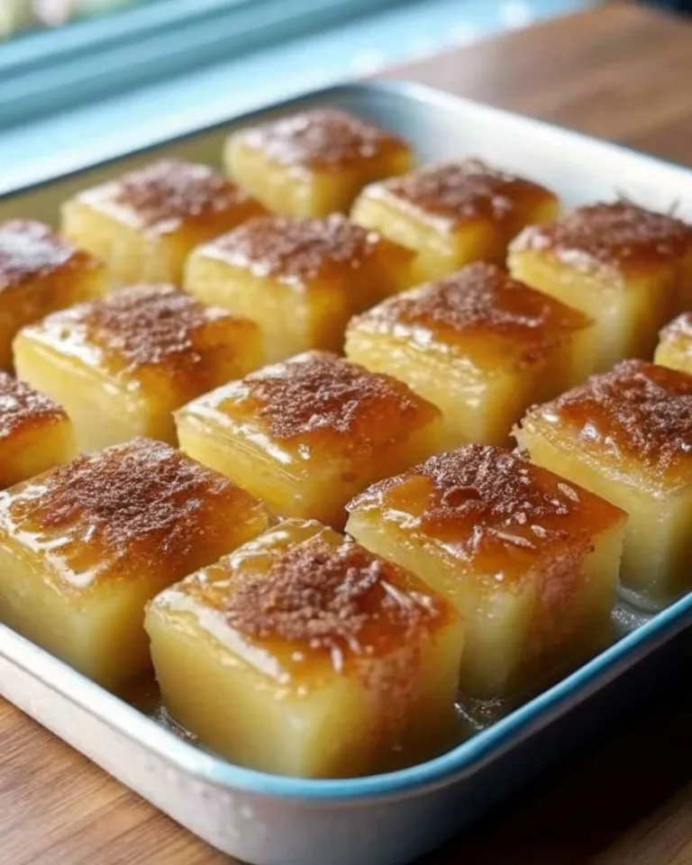 Cassava Cake with Macapuno