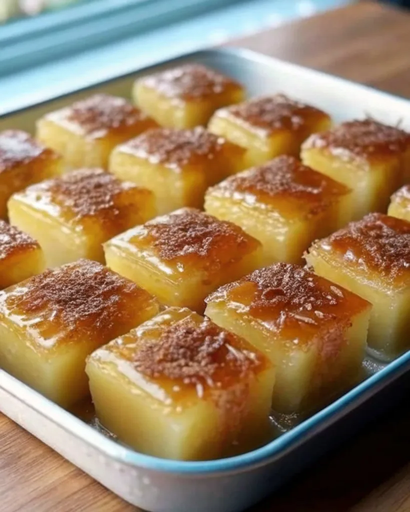 Cassava Cake with Macapuno