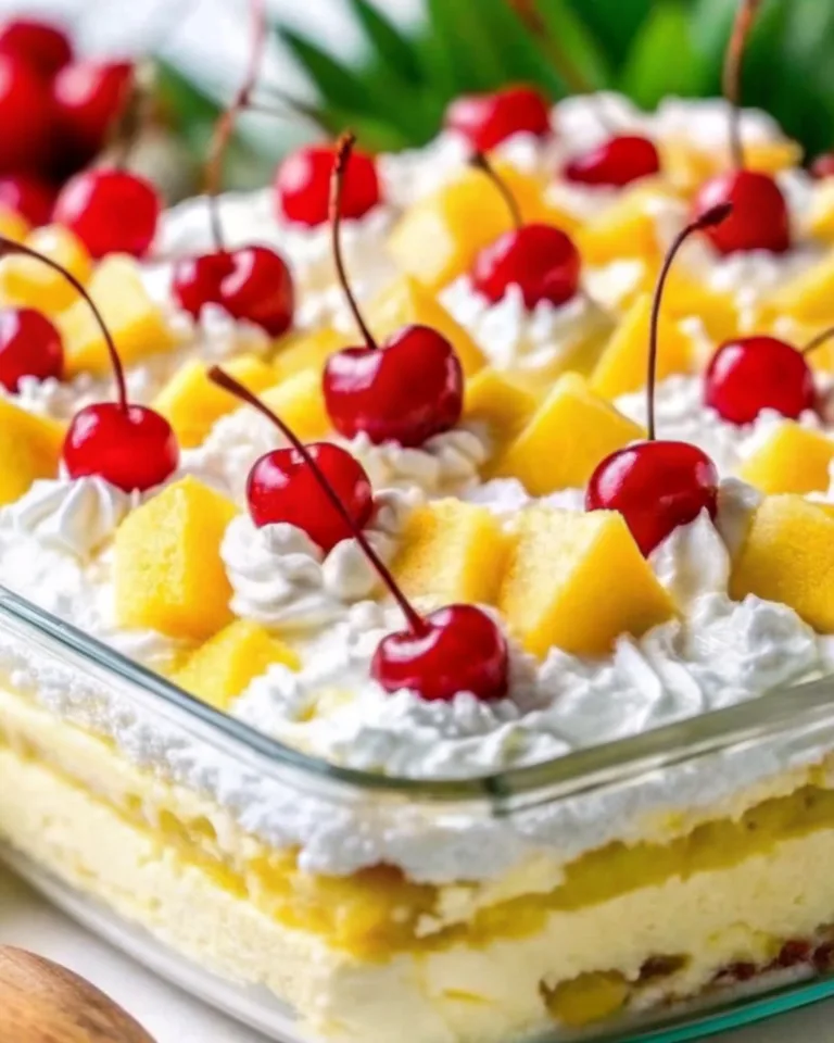 Juicy Pineapple Heaven Cake