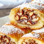Italian Nut Roll Cookies