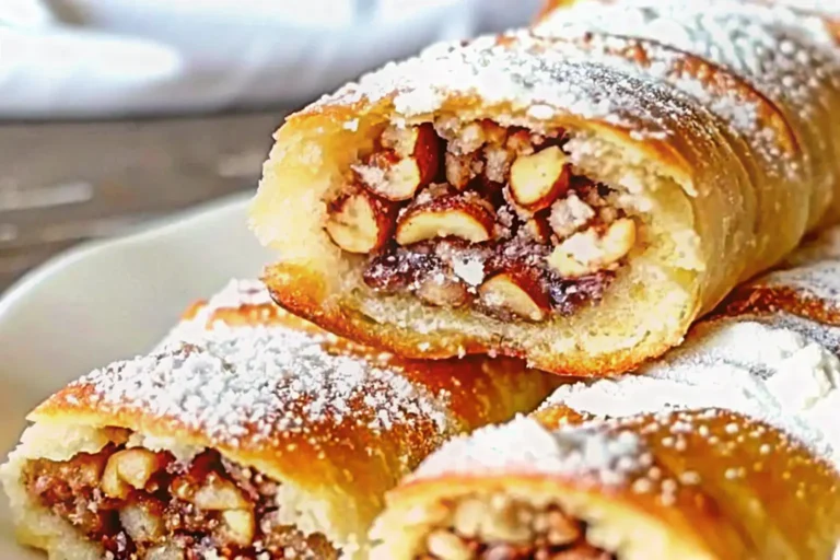 Italian Nut Roll Cookies