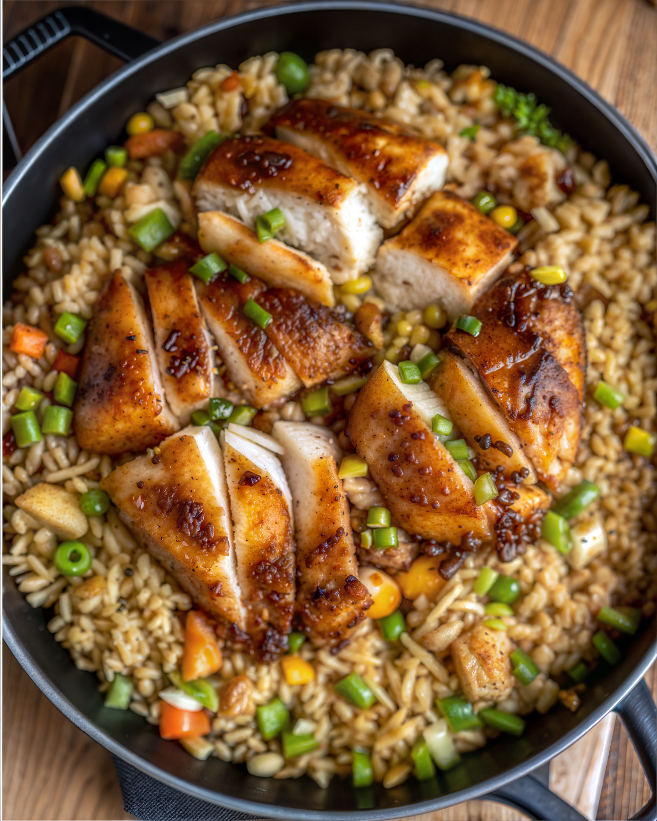 Bang Bang Chicken Fried Rice, fried rice recipe, bang bang sauce, crispy chicken, soy sauce, sesame oil