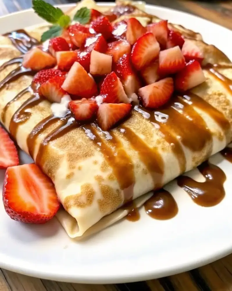 Strawberry Cheesecake Chimichangas