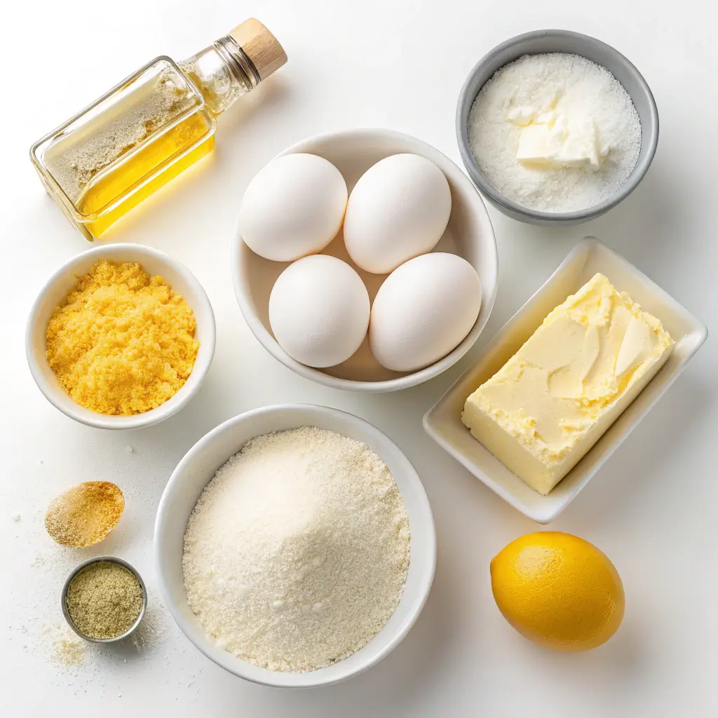 Ingredients LemonMousseCake Recipe: Perfect Summer Dessert