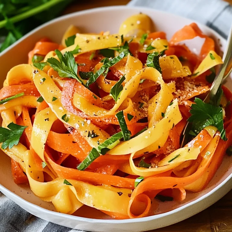 Best Carrot Ribbon Salad Recipe for a Fresh Twist