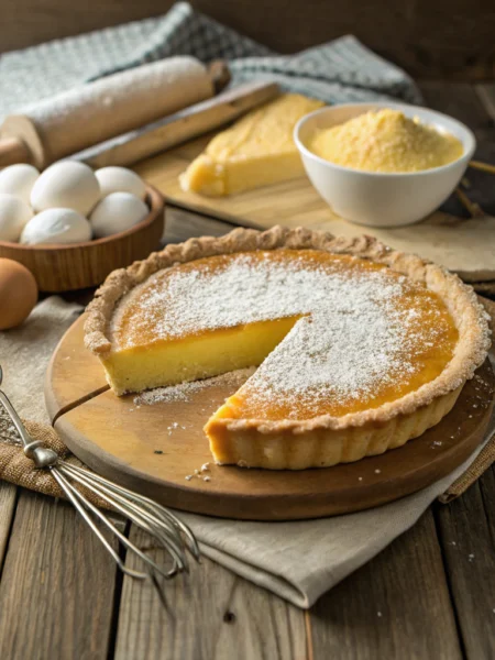 Perfect chess pie recipe ingredients creating golden custard dessert