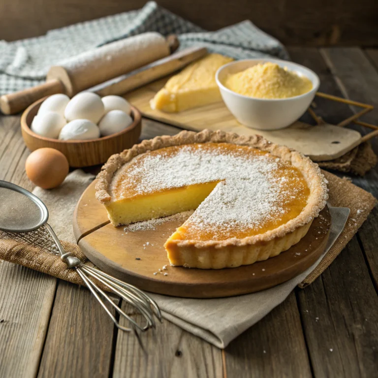 Perfect chess pie recipe ingredients creating golden custard dessert