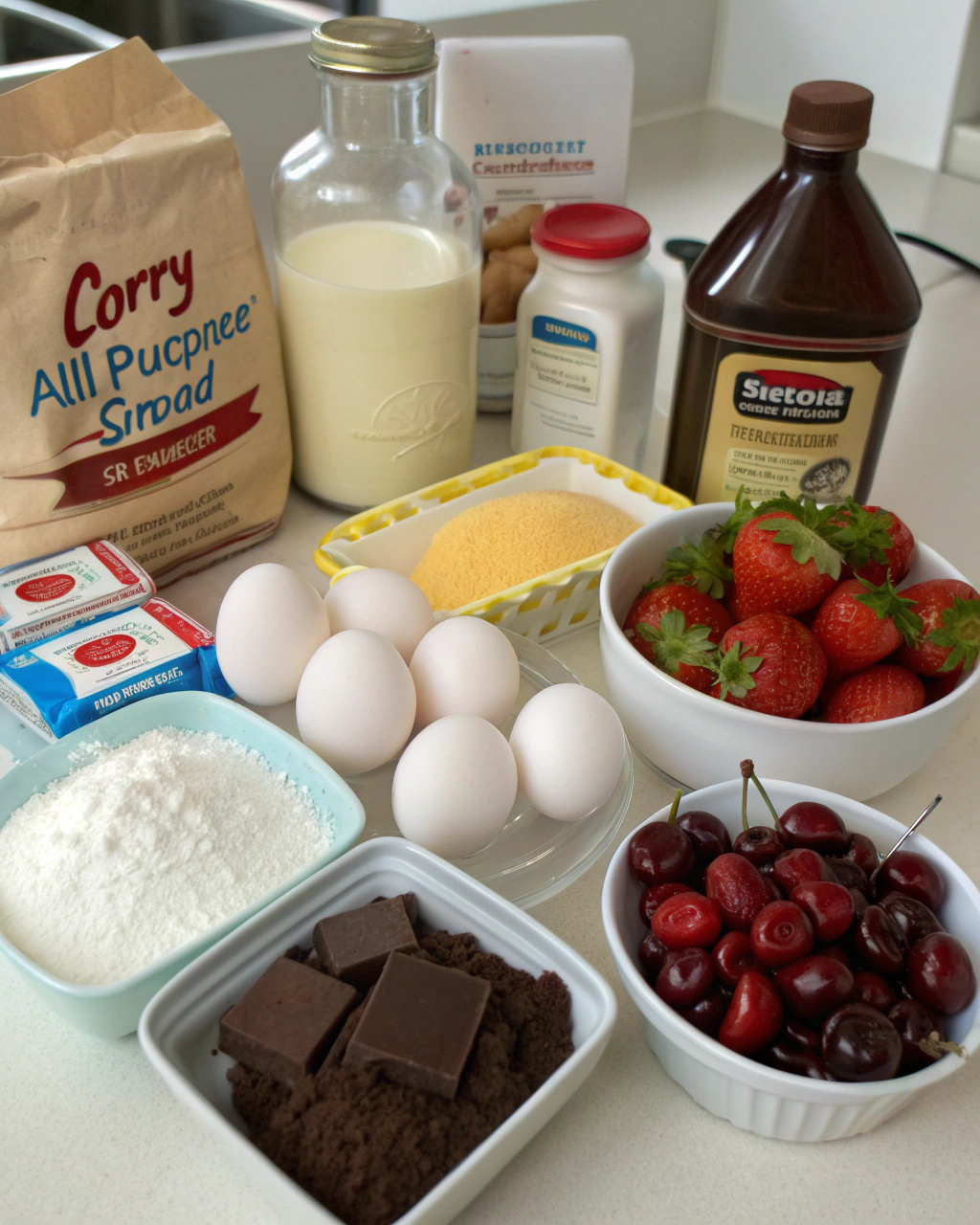 ingredients Cocoa Cherry Strawberry Symphony
