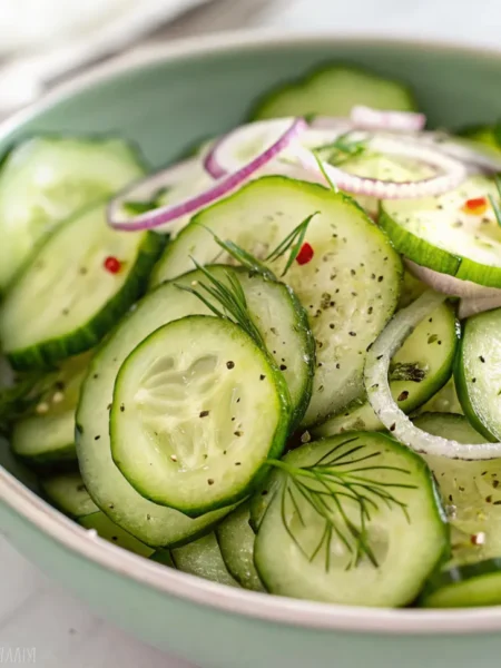 Cucumber Vinegar Salad: Incredible 5-Minute Guide to Perfect International Flavors