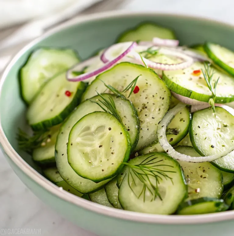 Cucumber Vinegar Salad: Incredible 5-Minute Guide to Perfect International Flavors