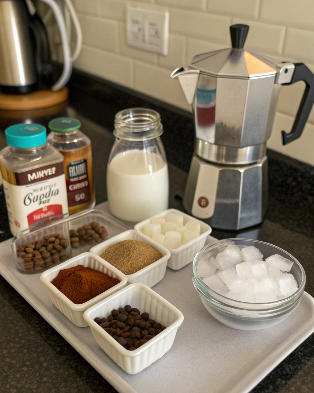 Ingredients Dalgona Coffee