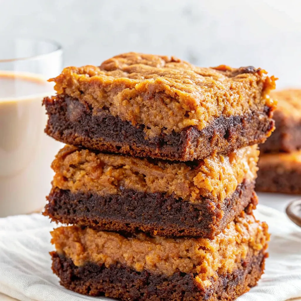 Chocolate Pumpkin Cheesecake Bars