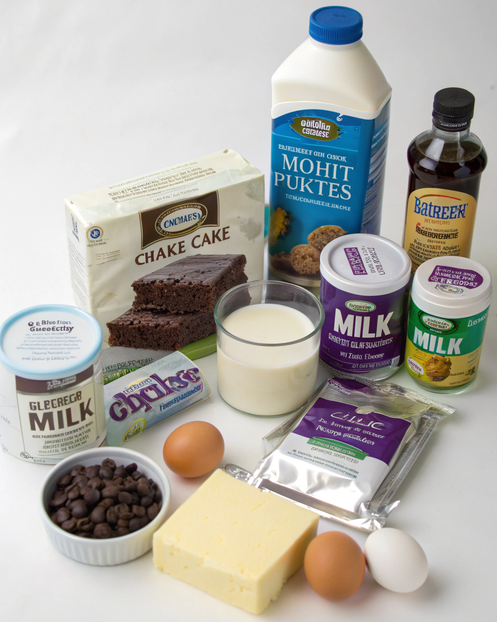Mike Wazowski Chocolate Cakes Recipe Ingredients