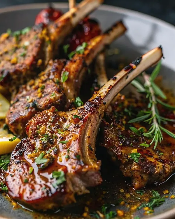 Mustard And Herb Crusted Rack Of Lamb Recipe