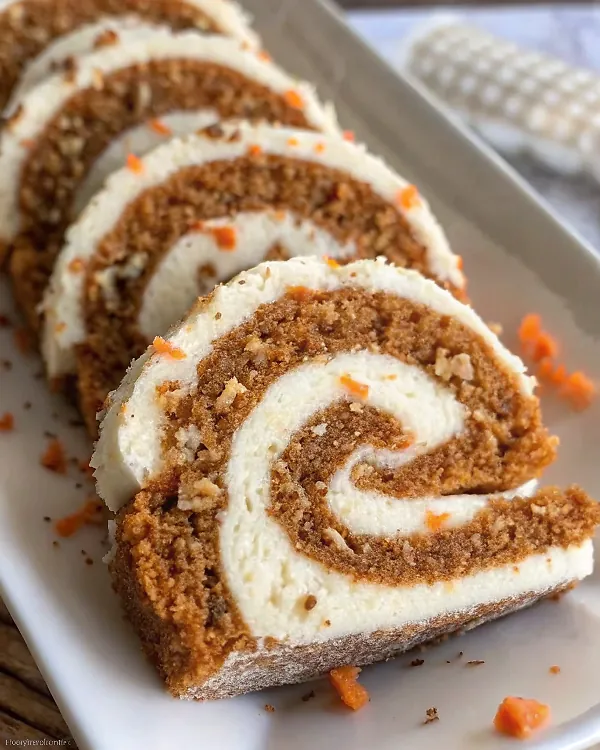 Carrot Cake Roll