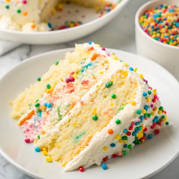 Homemade Rainbow Chip Frosting