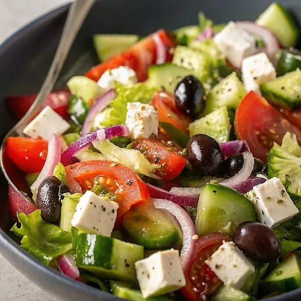 TRADITIONAL GREEK SALAD (HORIATIKI)