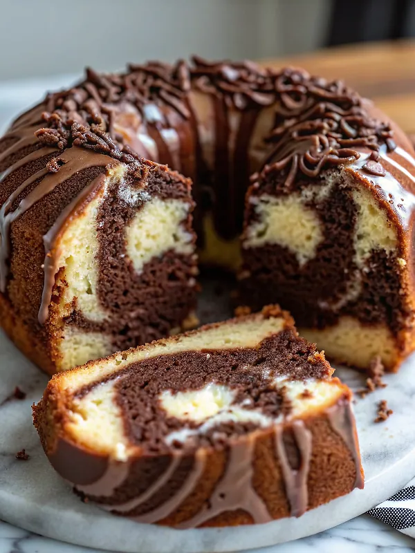 Marble Bundt Cake
