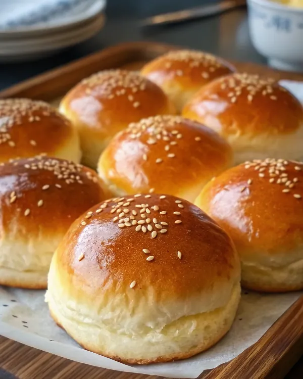 Homemade Hamburger Buns