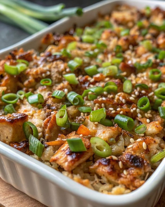Chicken Teriyaki Casserole: Beautiful One-Dish Presentation Chicken Teriyaki Casserole: Beautiful One-Dish Presentation