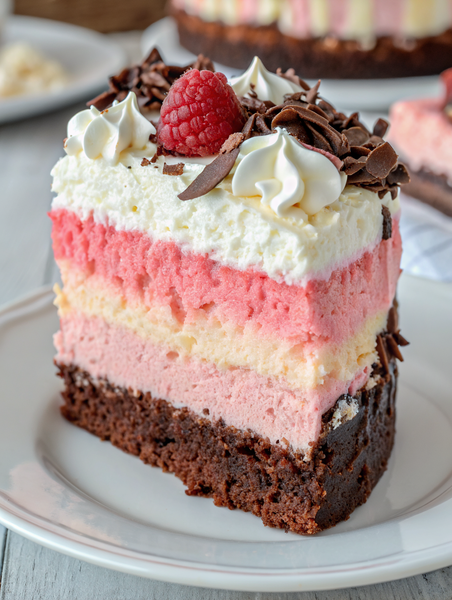Chocolate Raspberry Mousse Cake – Decadent Triple Layer