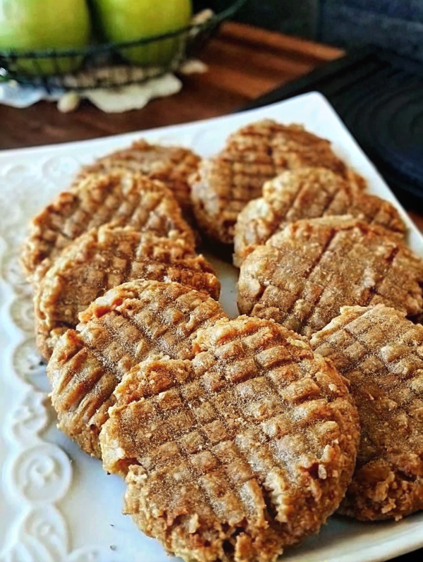 Cleanest, Easiest, Yummiest, Peanut Butter Cookies Cleanest, Easiest, Yummiest, Peanut Butter Cookies