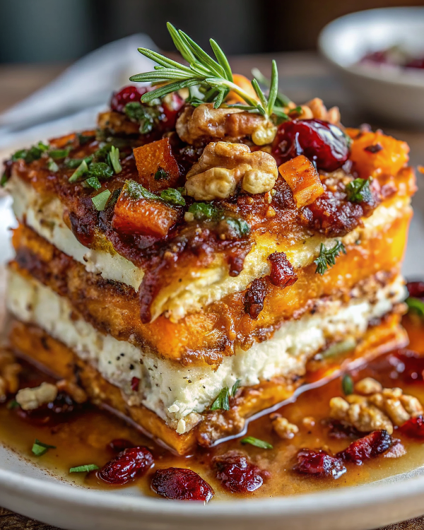 Layered Sweet Potato Butternut Squash Carrot Lasagna Recipe Layered Sweet Potato Butternut Squash Carrot Lasagna Recipe
