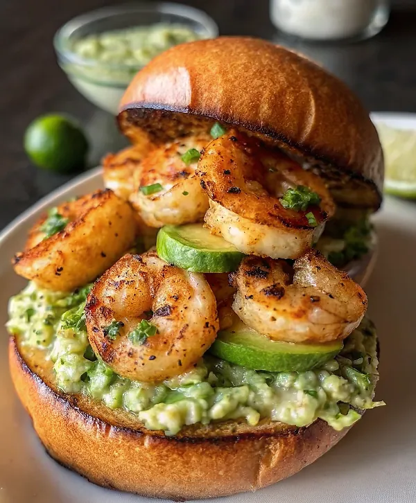 Shrimp Burgers with Avocado Tartar Sauce – Elegant Recipe Shrimp Burgers with Avocado Tartar Sauce – Elegant Recipe