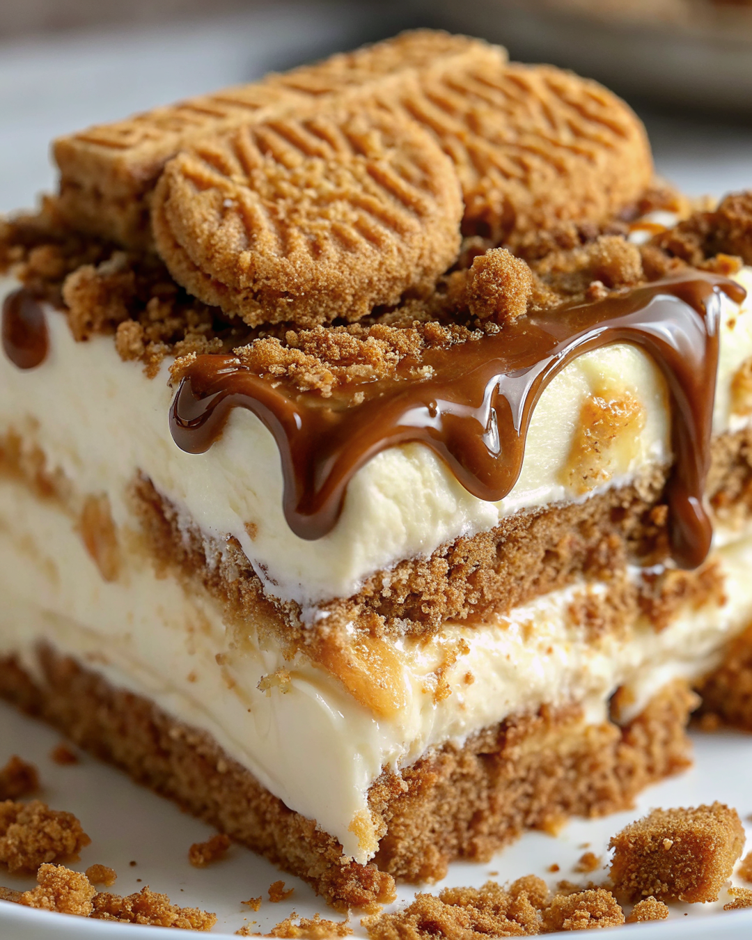 4-Ingredient Biscoff Icebox Cake: No-Bake Dessert Magic 4-Ingredient Biscoff Icebox Cake: No-Bake Dessert Magic