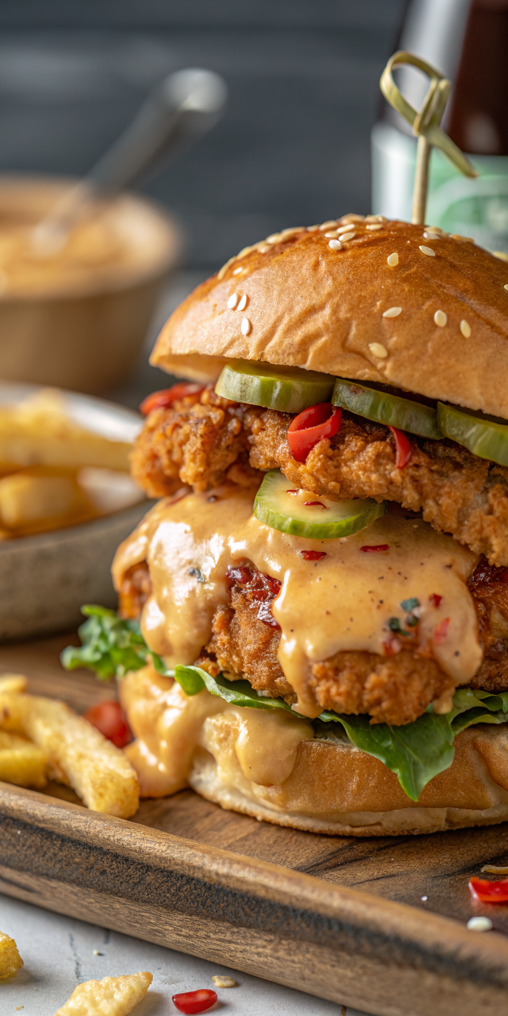 Crack Chicken Burgers Recipe – Juicy & Flavorful