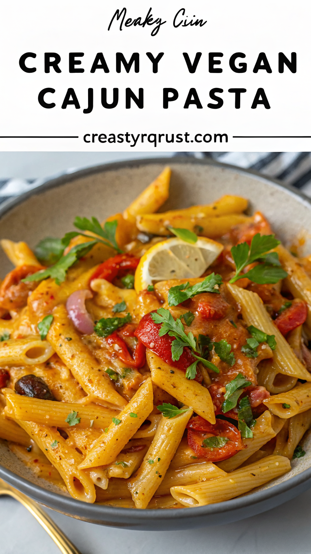 Creamy Vegan Cajun Pasta – Plant-Based Comfort Food Creamy Vegan Cajun Pasta – Plant-Based Comfort Food