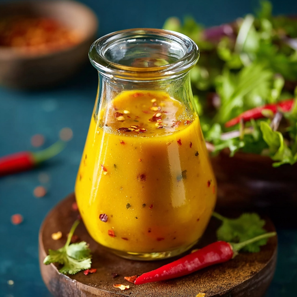 Sweet and Spicy Mango Salad Dressing Recipe Sweet and Spicy Mango Salad Dressing Recipe