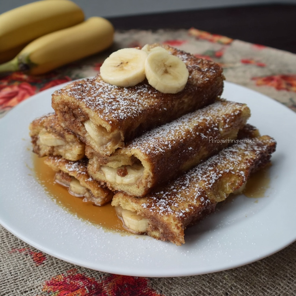 Banana Bread French Toast – Elevated Breakfast Art Banana Bread French Toast – Elevated Breakfast Art