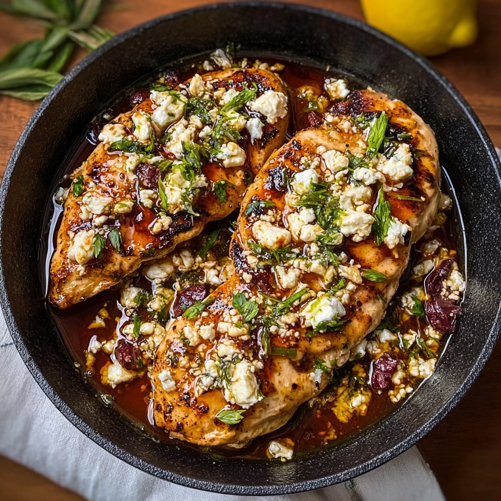 Hot Honey Feta Chicken Dish – Easy Weeknight Recipe Hot Honey Feta Chicken Dish – Easy Weeknight Recipe