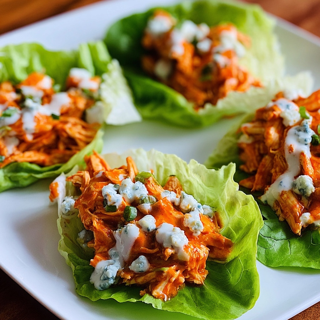 Buffalo Chicken Lettuce Wraps: Pro Plating & Presentation Tips