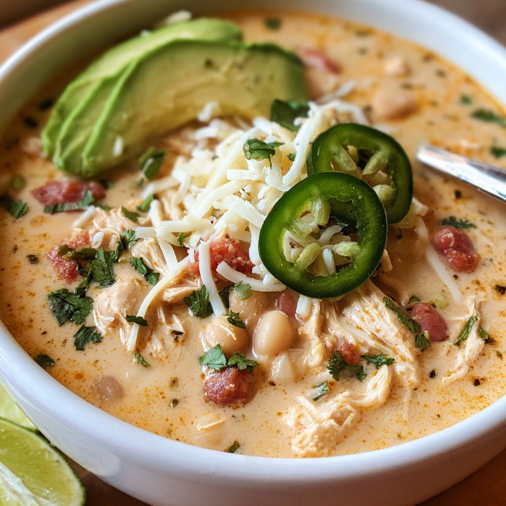 Creamy White Chicken Chili Recipe – Comfort Food at Its Best
