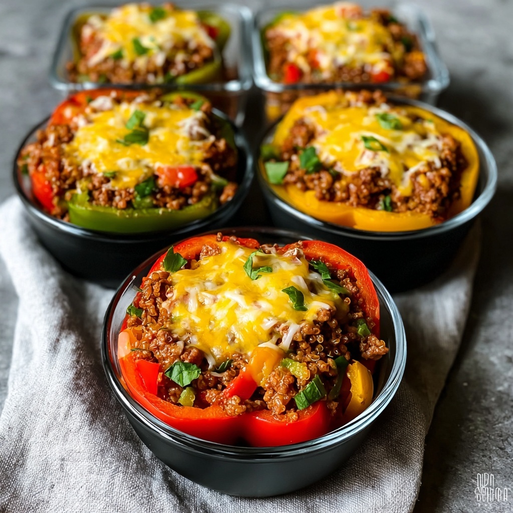Meal Prep Unstuffed Pepper Bowls: Easy 35-Minute Recipe