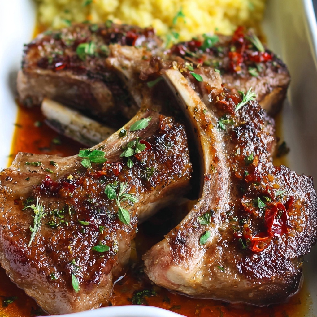 Oven Baked Lamb Chops Recipe – Tender & Flavorful