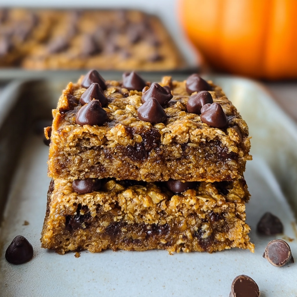 Perfect Pumpkin Chocolate Chip Oat Bars Recipe