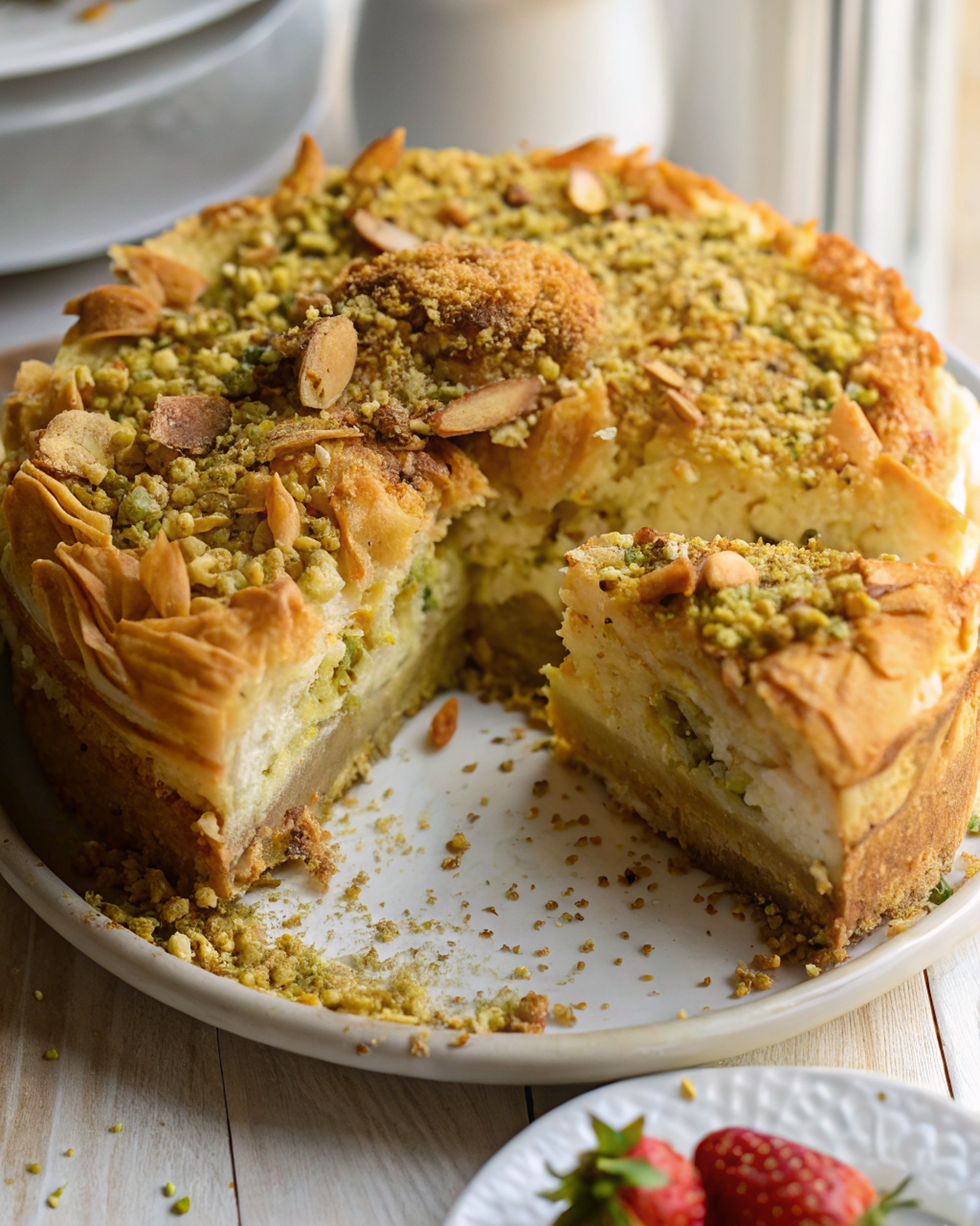 Stunning Baklava Cheesecake: A Visual Masterpiece Recipe