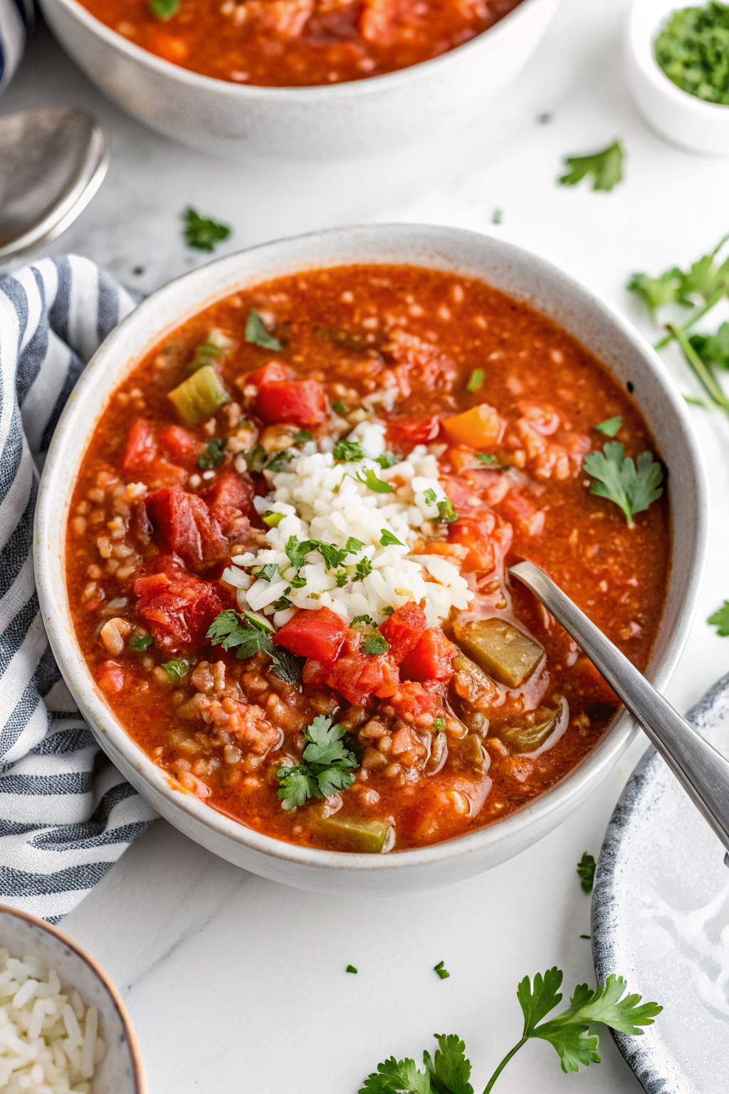Easy Stuffed Pepper Soup – Slow Cooker & Stovetop Recipe