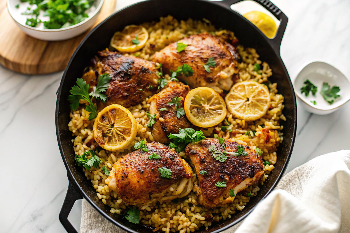 Best Chicken and Rice (One Pan) – Easy 45-Minute Recipe