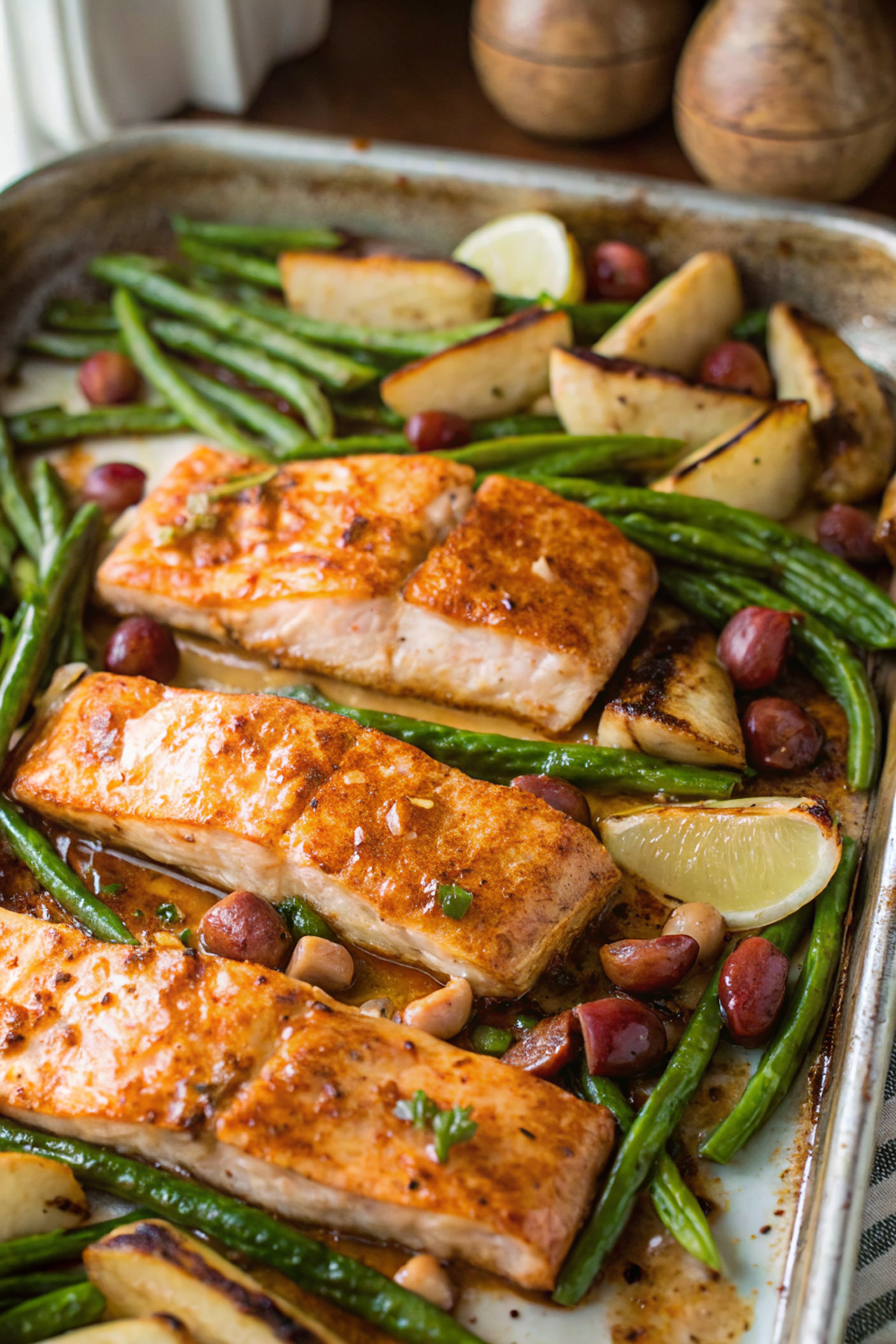 Sheet Pan Salmon with Vegetables – Easy 30-Minute Dinner